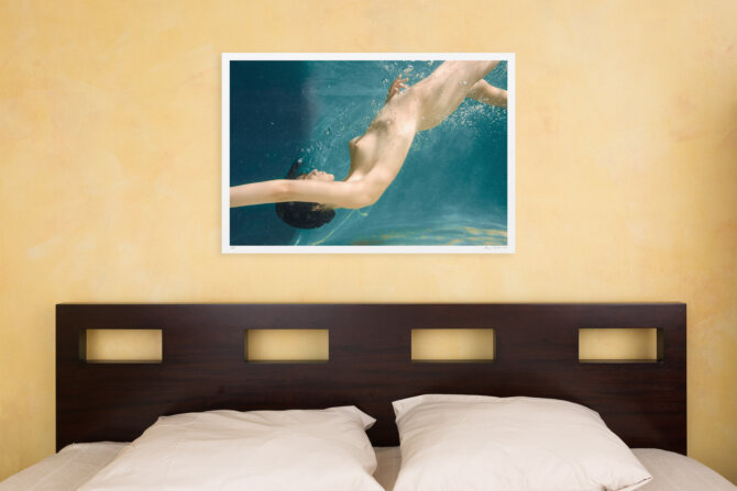 underwater nude artwork | Aaron Knight Gallery
