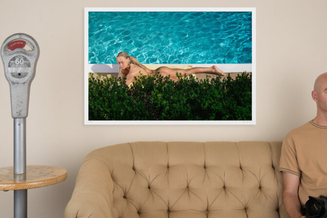 Nude art composition: Limited edition photo for sale | Pool theme | Fine art by Aaron Knight