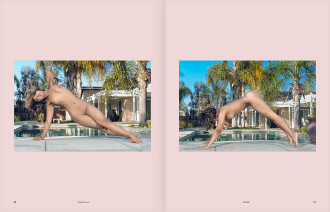 Poolside photography book | Art nudes by Aaron Knight